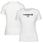 Vancouver Canucks Levelwear Women's Maddox City Capsule T-Shirt - White | NHL discount