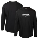 Minnesota Wild Levelwear Oscar City Capsule Long Sleeve T-Shirt - Black | NHL Clearance