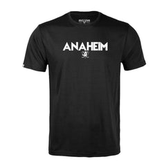 Anaheim Ducks Levelwear Richmond City Capsule T-Shirt - Black | NHL Lifestyle