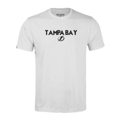 Tampa Bay Lightning Levelwear Richmond City Capsule T-Shirt - White | NHL near me