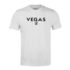 Vegas Golden Knights Levelwear Richmond City Capsule T-Shirt - White | NHL Clearance