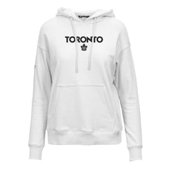Toronto Maple Leafs Levelwear Women's Adorn City Capsule Pullover Hoodie - White | NHL near me