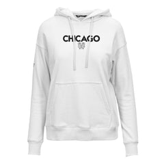 Chicago Blackhawks Levelwear Women's Adorn City Capsule Pullover Hoodie - White | NHL on sale