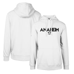 Anaheim Ducks Levelwear Podium City Capsule Pullover Hoodie - White | NHL Lifestyle