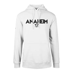 Anaheim Ducks Levelwear Podium City Capsule Pullover Hoodie - White | NHL Lifestyle