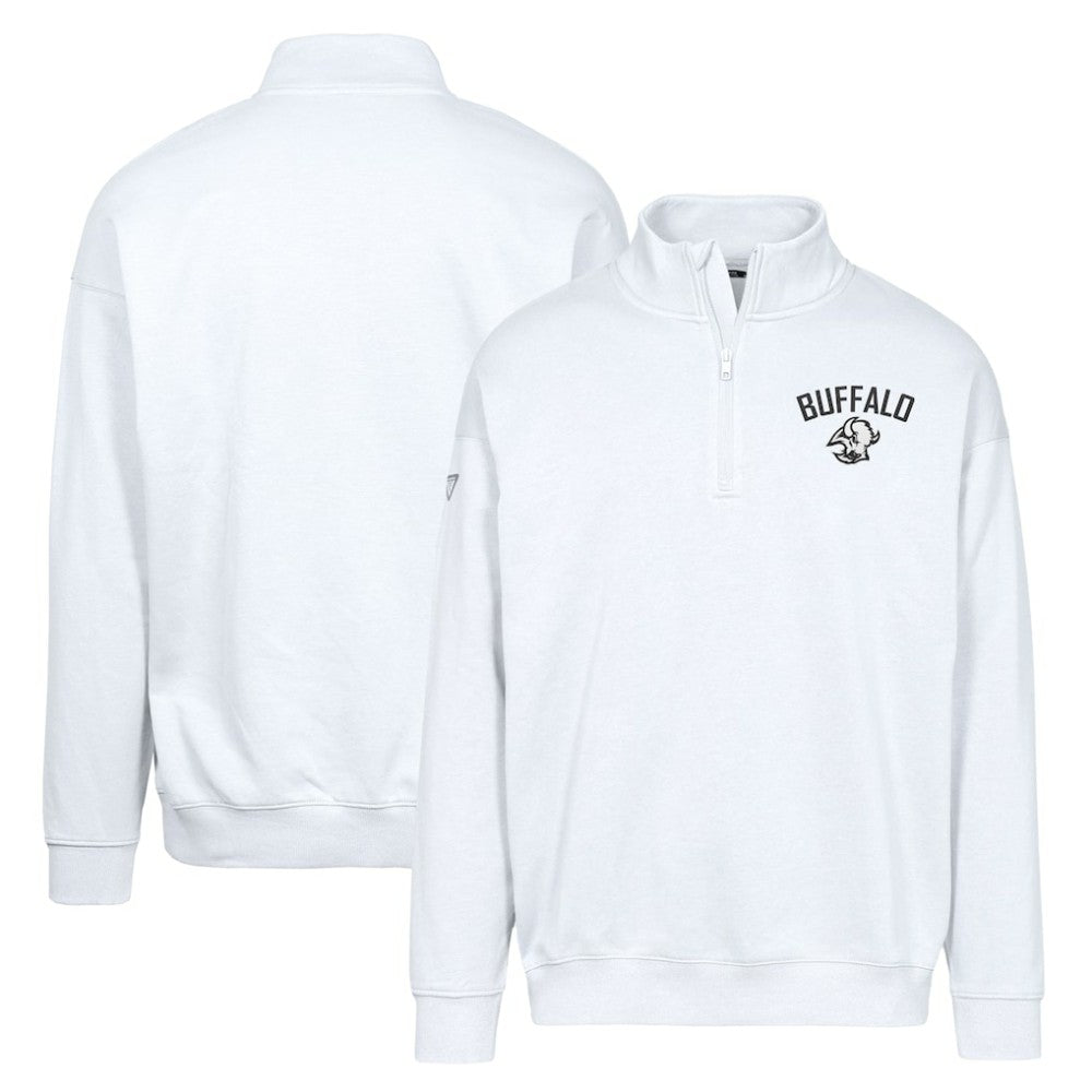 Buffalo Sabres Levelwear Murray City Capsule Quarter-Zip Sweatshirt - White | NHL on sale