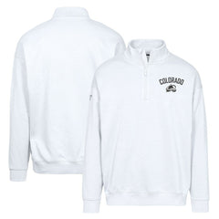 Colorado Avalanche Levelwear Murray City Capsule Quarter-Zip Sweatshirt - White | NHL on sale