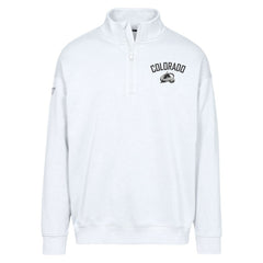 Colorado Avalanche Levelwear Murray City Capsule Quarter-Zip Sweatshirt - White | NHL on sale