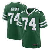 Olu Fashanu New York Jets Player Game Jersey - Gotham Green - Nike
