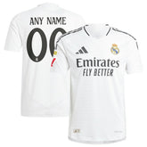 Adidas - Real Madrid 2024/25 Home Custom Jersey - White
