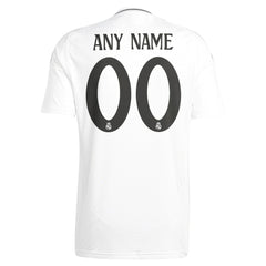 Adidas - Real Madrid 2024/25 Home Replica Custom Jersey - White