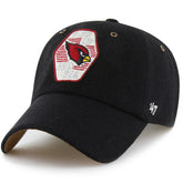 Arizona Cardinals Stoney Clover Lane x '47 Unisex Field Goal Clean Up Adjustable Hat - Black - 47 brand