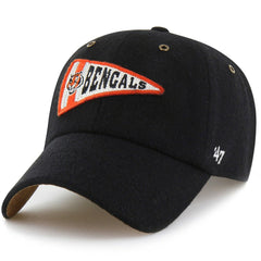 Cincinnati Bengals Stoney Clover Lane x '47 Unisex Field Goal Clean Up Adjustable Hat - Black - 47 brand