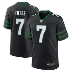 Justin Fields New York Jets Game Jersey - Stealth Black - Nike