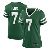 Justin Fields New York Jets Women's Game Jersey - Legacy Green - Nike