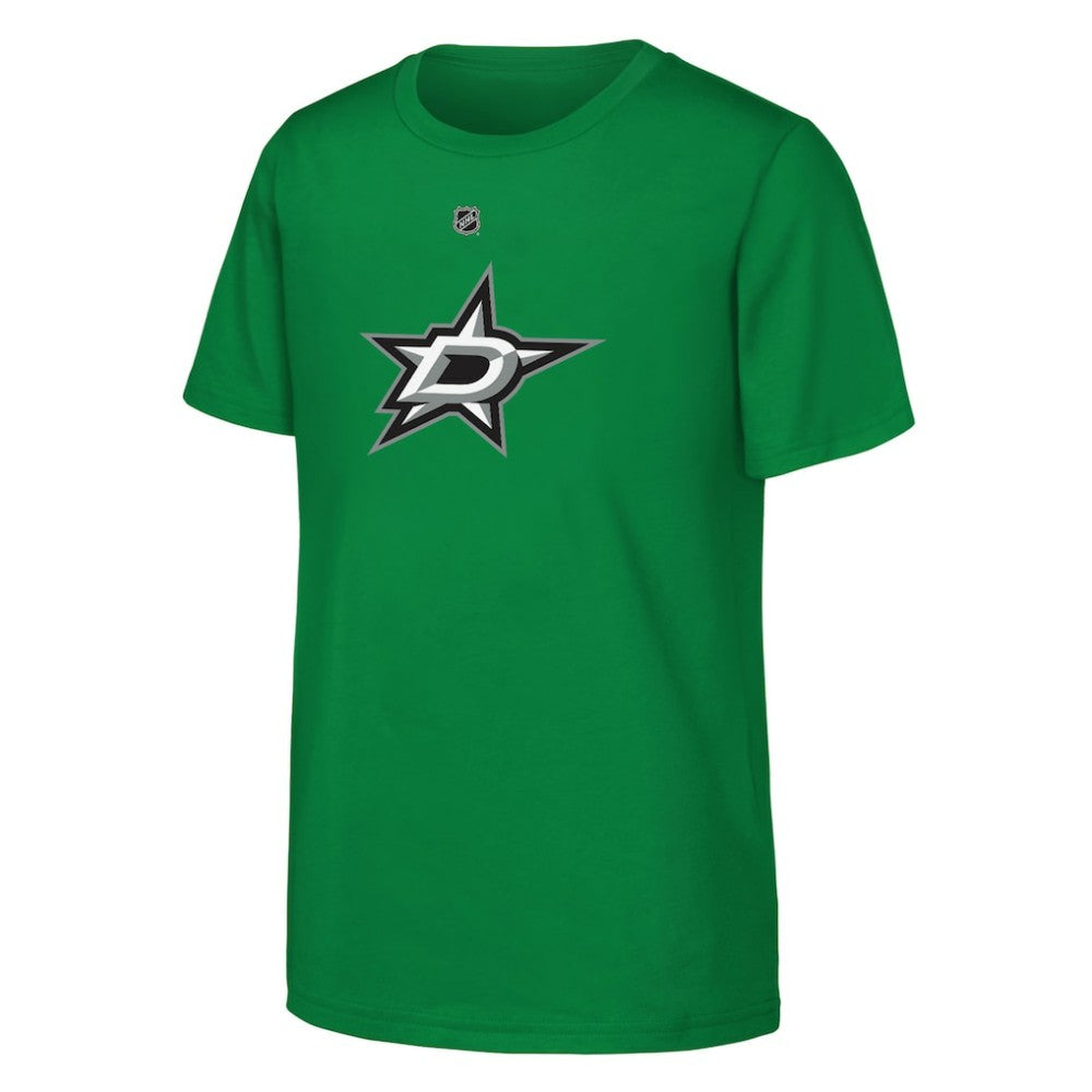 Dallas Stars Youth Primary Logo T-Shirt - Kelly Green | NHL Lifestyle