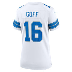 Jared Goff Detroit Lions Women's Game Jersey - White - Nike