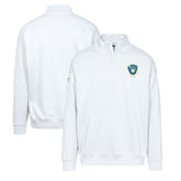 Milwaukee Brewers Levelwear Murray Core Logo Quarter-Zip Pullover Top Outlet