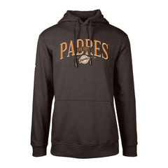 San Diego Padres Levelwear Cooperstown Collection Podium Retro Spellout Pullover Hoodie Discount