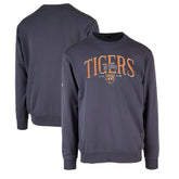 Detroit Tigers Levelwear Zane Cooperstown Collection Retro Spellout Pullover Sweatshirt Outlet