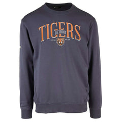 Detroit Tigers Levelwear Zane Cooperstown Collection Retro Spellout Pullover Sweatshirt Outlet