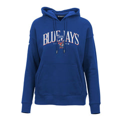 Toronto Blue Jays Levelwear Women's Adorn Cooperstown Collection Retro Spellout Pullover Hoodie for sale