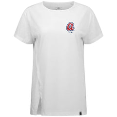 Atlanta Braves Levelwear Women's Influx Cooperstown Core Logo T-Shirt Near Me