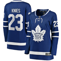 Matthew Knies Toronto Maple Leafs Fanatics Women's Home Breakaway Jersey - Blue | Fanatics discount