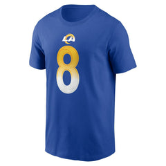 Jared Verse Los Angeles Rams Name & Number T-Shirt - Royal - Nike