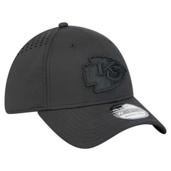 Kansas City Chiefs New Era Hydro 39THIRTY Flex Hat - Black - NFL