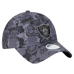 Las Vegas Raiders New Era Women's Trippy 9TWENTY Adjustable Hat - Black - NFL
