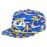 Los Angeles Rams New Era Wakey Wakey Golfer Snapback Hat - Royal - NFL
