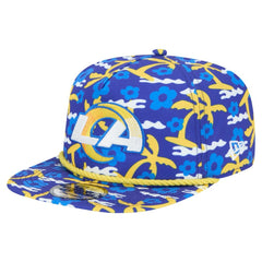 Los Angeles Rams New Era Wakey Wakey Golfer Snapback Hat - Royal - NFL