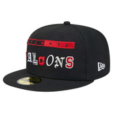 Atlanta Falcons New Era Ransom 59FIFTY Fitted Hat - Black - NFL