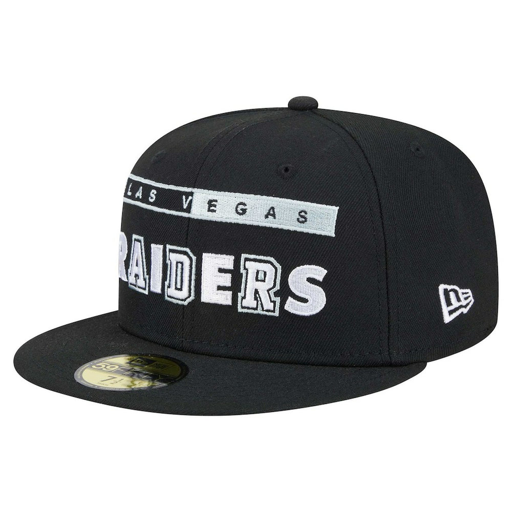 Las Vegas Raiders New Era Ransom 59FIFTY Fitted Hat - Black - NFL