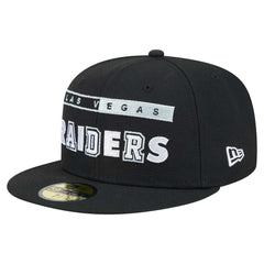 Las Vegas Raiders New Era Ransom 59FIFTY Fitted Hat - Black - NFL