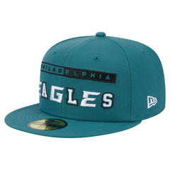 Philadelphia Eagles New Era Ransom 59FIFTY Fitted Hat - Midnight Green - NFL