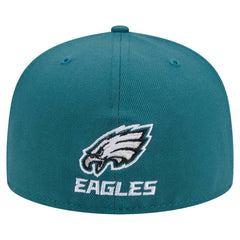 Philadelphia Eagles New Era Ransom 59FIFTY Fitted Hat - Midnight Green - NFL