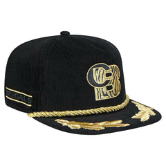Cincinnati Bengals New Era City Originals Corduroy Skipper Golfer Snapback Hat - Black - NFL