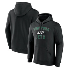 New York Jets Victory Arch Pullover Hoodie - Black - NFL