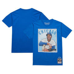 Ernie Banks Chicago Cubs Mitchell & Ness Cooperstown Collection Collectors Connection T-Shirt Near Me