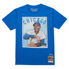 Ernie Banks Chicago Cubs Mitchell & Ness Cooperstown Collection Collectors Connection T-Shirt Near Me