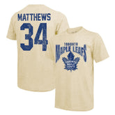Auston Matthews Toronto Maple Leafs Majestic Threads Dynasty Name & Number Tri-Blend T-Shirt - Cream | NHL sale