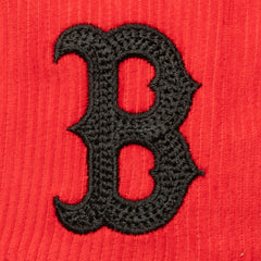 Mitchell & Ness Boston Red Sox Corduroy Snapback Hat Discount