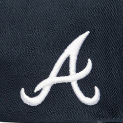 Atlanta Braves Mitchell & Ness Double Up Snapback Hat for sale