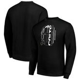 Indianapolis Colts Starter Half Helmet Team Graphic Tri-Blend Fleece Pullover Sweatshirt - Black - NFL