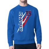 New York Giants Starter Color Scratch Team Graphic Fleece Pullover Sweatshirt - Royal - NFL