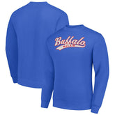 Buffalo Bills Starter Tailsweep Team Graphic Tri-Blend Fleece Pullover Sweatshirt - Royal - NFL