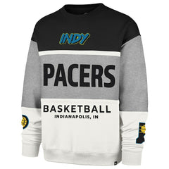 47 brand Indiana Pacers '47 Unisex 2024/25 City Edition On Five Maximalist Pullover Sweatshirt Gray