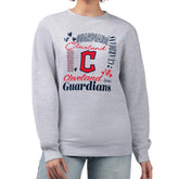 Cleveland Guardians G-III 4Her by Carl Banks Women's Collage Team Graphic Fleece Pullover Hoodie Sale